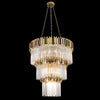 27xE14 Supreme LrgChandelier Gld&Crystal