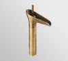 Cascade Basin Mixer Antique Brass