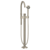 AXOR One Single lever bath mixer floor-standing - Brushed Nickel