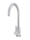 Round Kitchen Mixer Tap - Polished Chrome