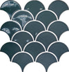 Fan Shaped Denim Blue (73mm) 259x273 (14 Sheet / m²)
