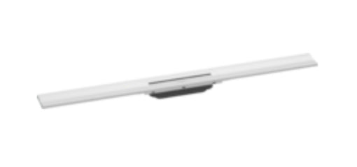 Hansgrohe Raindrain Flex Finish Set Shower Drain 900 Cuttable For Wall Mounting Matt White