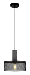 1xE27 Midnight Mesh Round PendantIP20