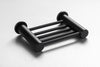 Demola Black Shower Soap Holder