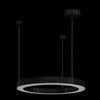 36W LED SMD 60cm Halo Pendant Black WW