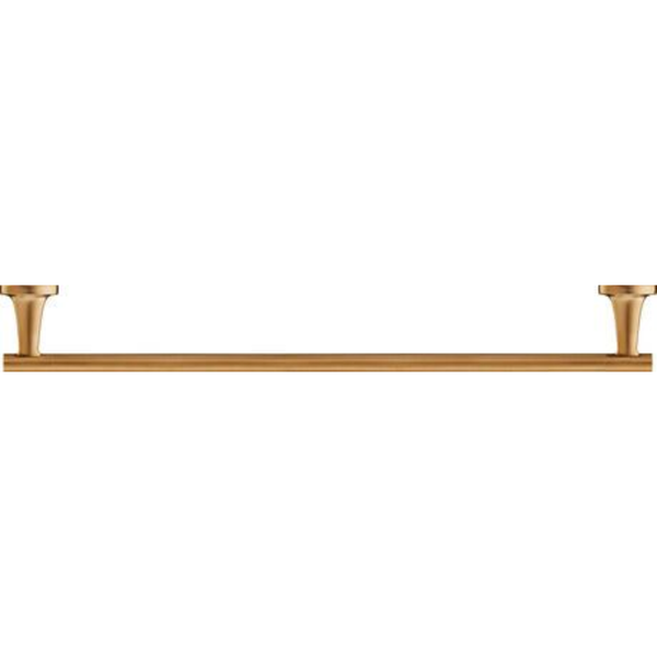 Stark T Towel holder 600 mm - Brushed Bronze