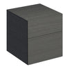 Xeno2 Low Cabinet 2 Drawers WM Grey