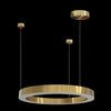 36W LED SMD 60cm Halo Pendant Gold WW