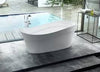 Pescadero Freestanding Bath Polished White 1695X798X653mm