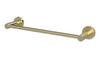 Meir Single Towel Rail 300mm - Tiger Bronze