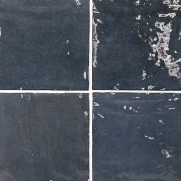 La Riviera Cuadrado Blue Reef 132x132x9mm Ceramic Gloss Tiles 1.00m2/ctn