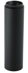Magnetite Basin Mixer Long Body Extension Pipe Black