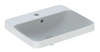 VariForm Countertop Basin, Rectangular, With Tap Hole Bench 550x450x178