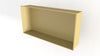 Niche Matt Gold 600x120x300mm