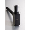 Bottle Trap Square Matt Black 32X32