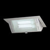 2xPL13 Recessed Flood Light Silver