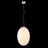 1xE27 Marilyn Large Glass Pendant Opal White