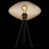 1xE27 Mesh Table Lamp Gold