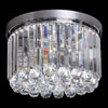 6xLED G9 PoppyCrystalCeiling incl. bulbs