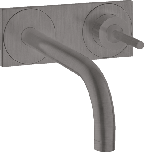 Axor Uno Single lever basin mixer for concealed installation wall-mounted with spout 165 mm BB