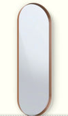 Deep Frame Pill Mirror - 600 mmx1200mm - 30mm - Copper - LED Backlit
