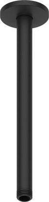 Ceiling Shower Arm 300m - Black Matt