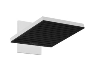 Hansgrohe Pulsify E Overhead Shower 260 2Jet Ecosmart With Wall Connector Matt White