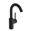 Zesis S Single lever basin mixer 210 CoolStart with swivel spout without waste set Matt Black