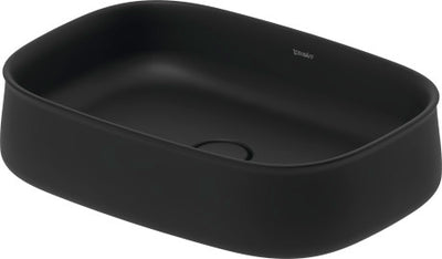 Zencha Countertop Basin Washbowl Black 550x390mm Anthracite