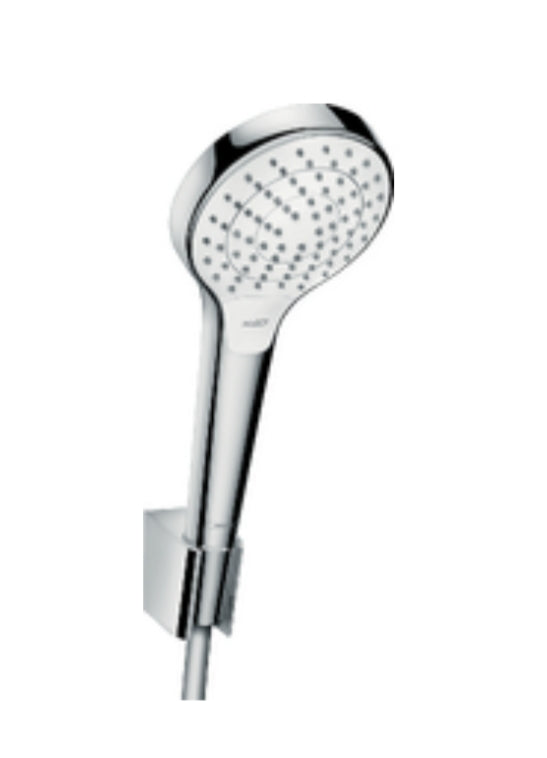 Hansgrohe Croma Select S Shower Holder Set 110 Vario With Shower Hose 160 Cm White/Chrome