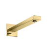 Hansgrohe Shower Arm E 39 Cm With Rectangular Shaft Polished Gold Optic