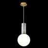 1xG9 LED 5W White Marble Pendant