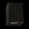 1xGU10 Surface Mounted Square Black