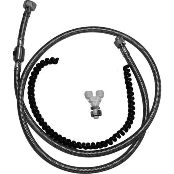 Connection set for SensoWash for in -wall cistern connection