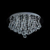 6xG9 Round Large Crystal Ceiling Fitting