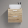Trento 600 W.Oak Vanity Set