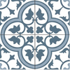 Dover Blue 450x450x9mm Matt Porcelein (1.22sqm/box)