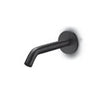 JEE-O Slimline Wall Mounted Spout Stainless Steel For Basin Or Bath, Structured Black