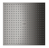 Overhead Shower 300/300 1jet Ceiling Integrated Polished Black Chrome