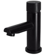 Round Pinless Basin Mixer Black