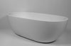 Curv Freestanding Bath Matt White 1660x780x530mm