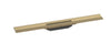 Hansgrohe Raindrain Flex Finish Set Shower Drain 700 Cuttable For Wall Mounting Brushed Bronze