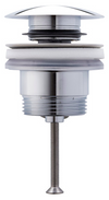 Basin Clicker Slotted Chrome