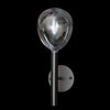 2W LED Raindrop Wall Light 3000KBlack
