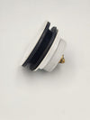 Pop Up Bath Waste Long Matt White
