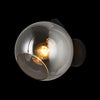 1xE27 Bubble Glass BL/SM Wall Light