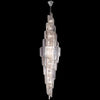 25xE27 Triangular Crystal Chandelier