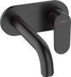 Vernis Blend 2Hole Concealed Basin Mixer Matt Black