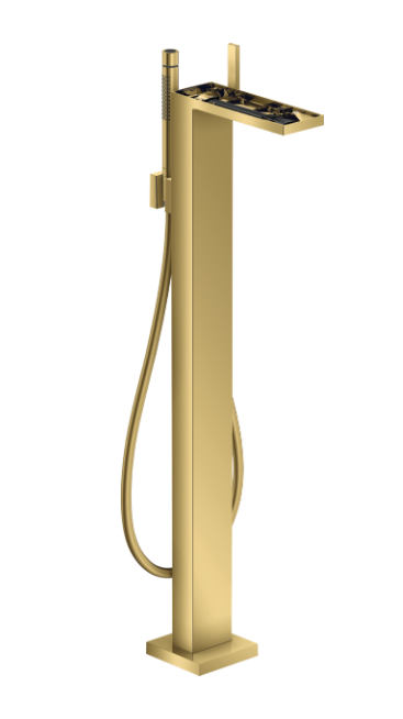 AXOR MyEdition Single Lever Bath mixer Floor-standing Without Plate Polished Gold Optic