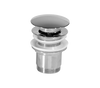 Basin Clicker Waste Unslotted 32mm Stainless Steel